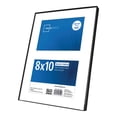 thumbnail image 2 of Mainstays Format 8 x 10 Front-Loading Picture Frame, Black, Holds Two 4 x 6 Photos or One 8 x 10, 2 of 9