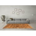 thumbnail image 3 of Ahgly Company Indoor Rectangle Oriental Orange Traditional Area Rugs, 5' x 7', 3 of 4