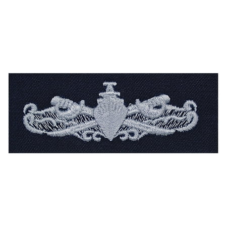 Navy Surface Warfare Enlisted Sew-On Embroidered Badge - Coverall