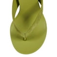 thumbnail image 4 of YDN Women's Split Toe Flip Flops Slip on Platform Wedge High Heels Slides Sandals Fashion Party Summer Shoes Size 8.5 Green, 4 of 4