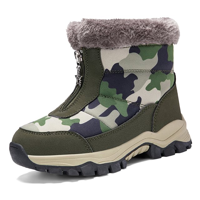 Zapatos Invierno Botas Nieve Niñas Forro Polar para Exteriores