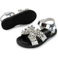 thumbnail image 4 of Baby Toddler Boys Girls Summer Sandals Slip-On Open Toe Beach Pool Slides Sandals Little Kid Non-Slip Soft Rubber Sole Princess Flat Shoes, 4 of 7