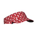 thumbnail image 2 of Daiia Cartoon Lobster Pattern Sport Sun Visor Hats Visor Cap Adjustable Empty Top Baseball Cap Cotton Ball Caps for Women and Men, 2 of 8