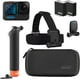 thumbnail image 1 of Camara GoPro HERO11 Paquete de Accesorios Negros Incluye batería Extra Enduro 2 en Total Mango Agarre Flotante Correa para la Cabeza Clip rápido Funda de Transporte, 1 of 5