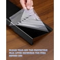thumbnail image 2 of Acrylic Computer Keyboard Stand for Desktop (Black), Ergonomic Keyboard Tilted Elevated Rack Key Board Tray Holder Riser Stand for Office Home Desk Work Supplies, 2 of 6