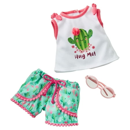 My Life As Pink & Green Cactus Outfit for 18” Doll