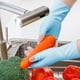 thumbnail image 1 of Dishwashing Gloves Waterproof Rubber | Emulsion Material | Non-Slip Texture | Durable Leakproof | Heat & Cold Resistant | Anti-Microbial | Pack of 2 | 32x15cm | Kitchen Cleaning Laundry, 1 of 6