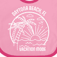 thumbnail image 4 of Inktastic Summer Vacation Mode Daytona Beach Florida Boys or Girls Baby Bib, 4 of 4