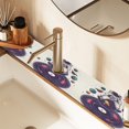 thumbnail image 2 of Yayeee Faucet Mat for Kitchen Sink 14.7" Diatomite Long Splash Guard Pad, Orange Astronaut Planet, 2 of 7