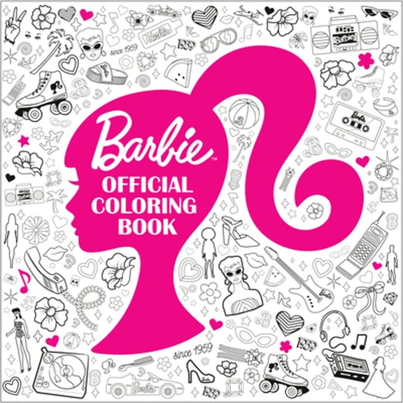 Pre-Owned Barbie: Official Coloring Book, 9780593899588, 059389958X, Paperback,