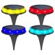 thumbnail image 1 of Luces solares al aire libre Luces solares de tierra Paquete al aire libre de 4 para patio, 1 of 5
