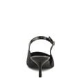 thumbnail image 6 of PATRIZIA ENGRES Women’s Slingback Pump – Jeweled Pointed Toe with Adjustable Strap and Kitten Heel, 6 of 9