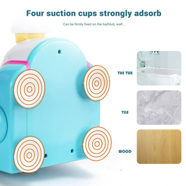 Máquina para hacer helados, máquina de burbujas, juguetes de baño, cono de espuma divertido, fábrica, bañera, juguete para regalo