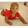 thumbnail image 2 of Bambini 100% Cotton Short Sleeve Baby Bodysuit & One-Piece, Red, NB-S-M-L, 3-Piece, 2 of 3