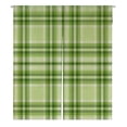 thumbnail image 1 of EREHome tartan plaid Motif Japonais Noren Rideau Porte Porte Fenêtre Traitement Rideaux Coton Lin Rideau Taille 105x120 cm, 1 of 1