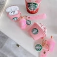 thumbnail image 4 of Funda Protectora Compatible AirPods Pro Y Gen 1-2 Vasito Ros Genérica Vasito Rosa, 4 of 5