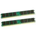 thumbnail image 1 of 2X 2GB DDR2 RAM Memory 1.8V 800Mhz PC2 6400 PC Ram Memoria for Intel Desktop Memory DIMM 240Pins, 1 of 6
