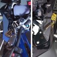 thumbnail image 1 of Becaristey Safety With Adjustable Windscreen Side Panel Deflector Lightweight Windscreen Panel Durable Black, 1 of 6