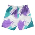 thumbnail image 7 of FORMRS Boys Swim Trunks Quick Dry Mesh Liner Boardshorts Sizes XS-XL, Green Drawing, 7 of 7