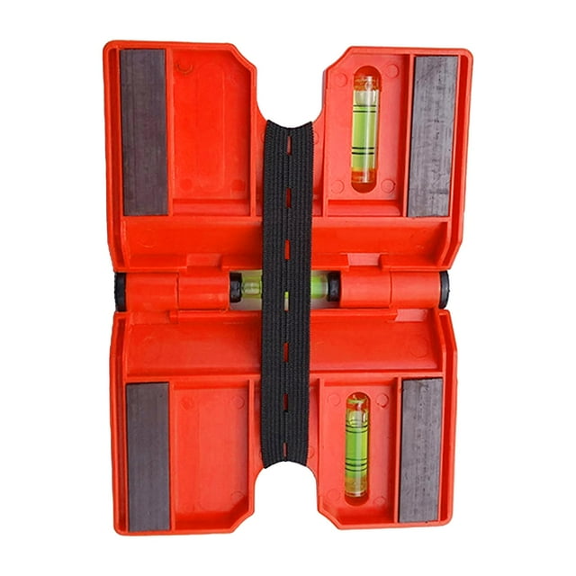 Nivel de poste , instrumento Horizontal plegable, herraenta nivedora de tubería Vertical, medidor de ángulo de medición rojo Macarena Nivel de publicación