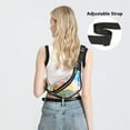 thumbnail image 5 of Hxlamzoo Shiny Clear Waterproof PVC Multicolor Waist Bag for Outdoor Sports, Travel & Concerts - Adjustable Unisex Crossbody Pack, 5 of 6