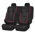 thumbnail image 1 of Car Seat Covers Universal Flat Cloth Full Set for Solid Benches 8 Pcs 12 Colors, 1 of 8