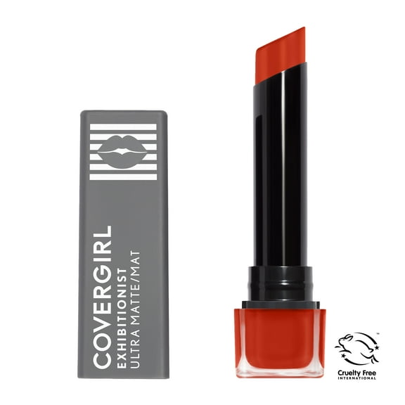 COVERGIRL Exhibitionist Ultra Matte Lipstick, 675 All Abuzz, 0.09 oz