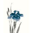 thumbnail image 4 of Gango Home Decor Contemporary Japanese Iris II & III Crop Indigo; Two 11x14in Art Prints in Distressed White Frames, 4 of 6