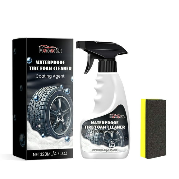 Homonth Car Tire Foam Cleaner Cleaning Decontamination Polishing Dust Wheel Cleaning Spray