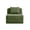 Green, variant on Newest Boneless Armless Sofa, Black Corduroy Cloud Couch with Pillow, No Assembly Needed, Plush