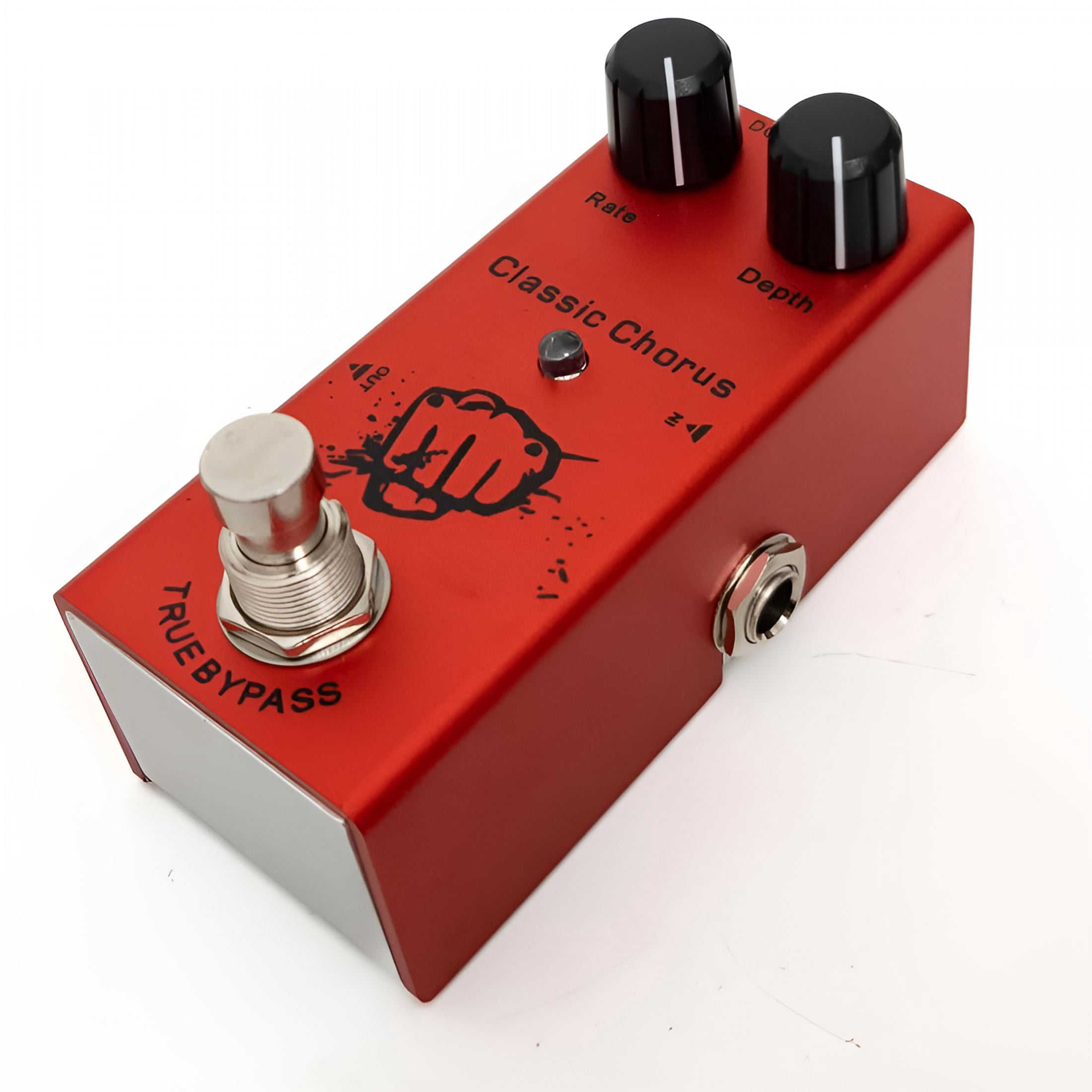 CCOCC Metal Distortion Pedal Overdrive & Reverb Effects Processor Choir Sound Enhancer for Guitar 9.1X4X3.2Cm Compact Size Includes Power Cord Ideal for Metal & Hard Performances