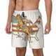 thumbnail image 1 of Fotbe Vintage Wild West Cowboy Traje de Baño para Hombre – Shorts de Natación de Secado Rápido con Forro y Bolsillos-Large, 1 of 6
