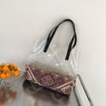 thumbnail image 3 of Sac de Voyage pour Femmes Couleur Unie Mode Sac à Main Simple Décontracté, 3 of 9