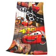 thumbnail image 3 of Manta de Cars Lightning Mcqueen, ligera, acogedora, para sofá cama, de franela súper suave, de microfibra, para viajes, para todas las estaciones, para adultos y niños, 60 x 50 pulgadas, 3 of 8