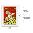 thumbnail image 2 of Luzy Cream (Crème De Luzy) - Parisian Cosmetic - Vintage France Advertising Poster by Leonetto Cappiello c.1919 - Japanese Unryu Rice Paper Art Print (Unframed) 18 x 24 in, 2 of 4
