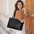 thumbnail image 2 of SENDEFN Women PU Leather Large Tote Bag Crossbody Shoulder Top Handle Designer Handbag, 2 of 8