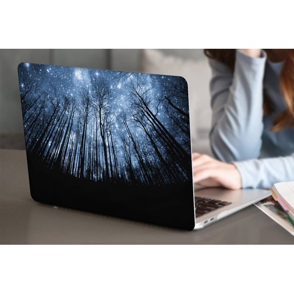 Hard Protective Shell Case Cover Only Compatible Old MacBook Air 13 inchs with Not Retina Display No USB-C Cable Tie Model: A1369 & A1466( Galaxy 86)