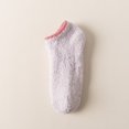 thumbnail image 3 of Bibifish Womens Socks Warm Fuzzy Socks Low Cut Socks Fall Winter Thick Fleece Ladies Socks Silicone Non Slip Floor Socks For Ladies, 3 of 3