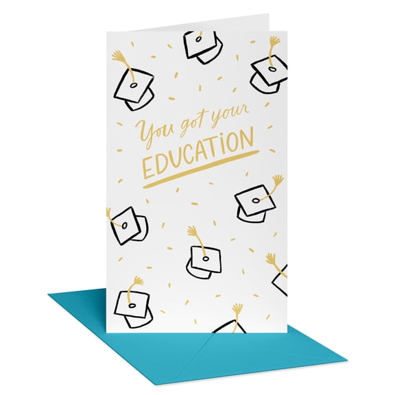 American Greetings Graduation Money/Gift Card Holder for Any Graduate (Let's Start the Celebration)