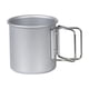 thumbnail image 4 of 6x Taza De Camping Portátil Con Asas Plegables Maceta Para Jardín Mochilero Al Aire Libre Argent, 4 of 8