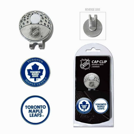 Toronto Maple Leafs Official NHL Golf Hat Clip Ball Marker Set Team Golf 15647