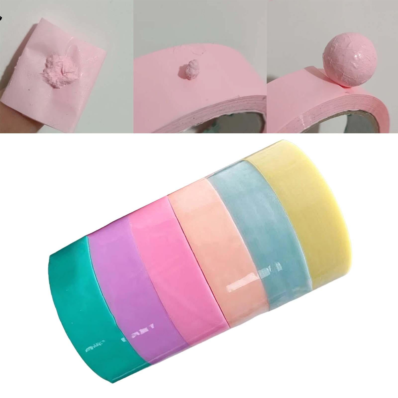 12pcs Sticky Creative Sticky Ball Tapes DIY Crafts Supplies Educational Decorative for Adult Kids StyleD