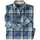 thumbnail image 1 of Atlas For Men - Camisa Cuadro de Franela para Hombre (Azul, Verde, Beige), 1 of 5