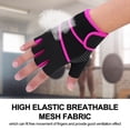 thumbnail image 2 of Guantes De Entrenamiento, Tejido De Malla De Alta Elasticidad, Mejor Agarre, Guantes De Entrenamiento Transpirables, Incluso Costuras Para Gimnasio Cergrey Weightlifting Gloves, 2 of 8