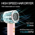 thumbnail image 4 of 5-in-1 Professional Hot Air Styler Kit, Complete Hair Dryer Brush System with 110,000 RPM Motor for Volumizing, Smoothing & Auto-Wrapping Curls, 4 of 11