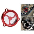 thumbnail image 3 of Tapas de Filtro de Aceite Kusrkot CNC Rojo Tapa del Enchufe del Motor, 3 of 8