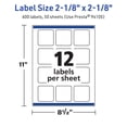 thumbnail image 6 of Avery TrueBlock Square Labels, 2-1/8" x 2-1/8", 600ct, 6 of 8