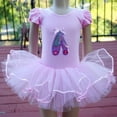 thumbnail image 2 of Wenchoice Pink Sequin Ballet Shoes Skirted Leotard - Toddler & Girls L(5-6Y), 2 of 2