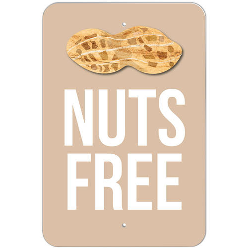 Nuts Free Sign
