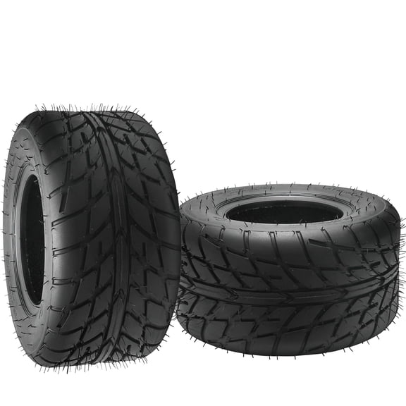 2 pack 16x8-7 ATV Tire 16x8x7 Go-Kart Quad Road Tire,4 PR Tubeless All Terrain UTV, 16x8.00-7, 7 Inch for Lawn Mower Snow Blower Golf Cart Buggy, Tractor, Mini Bike, Scooter, 4 Wheelers
